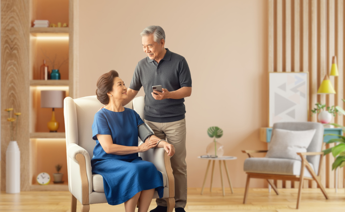 GIẢI PHÁP THEO DÕI SỨC KHỎE CHỦ ĐỘNG CHO NGƯỜI CAO HUYẾT ÁP, TIM MẠCH – CẬP NHẬT HƯỚNG DẪN 2025