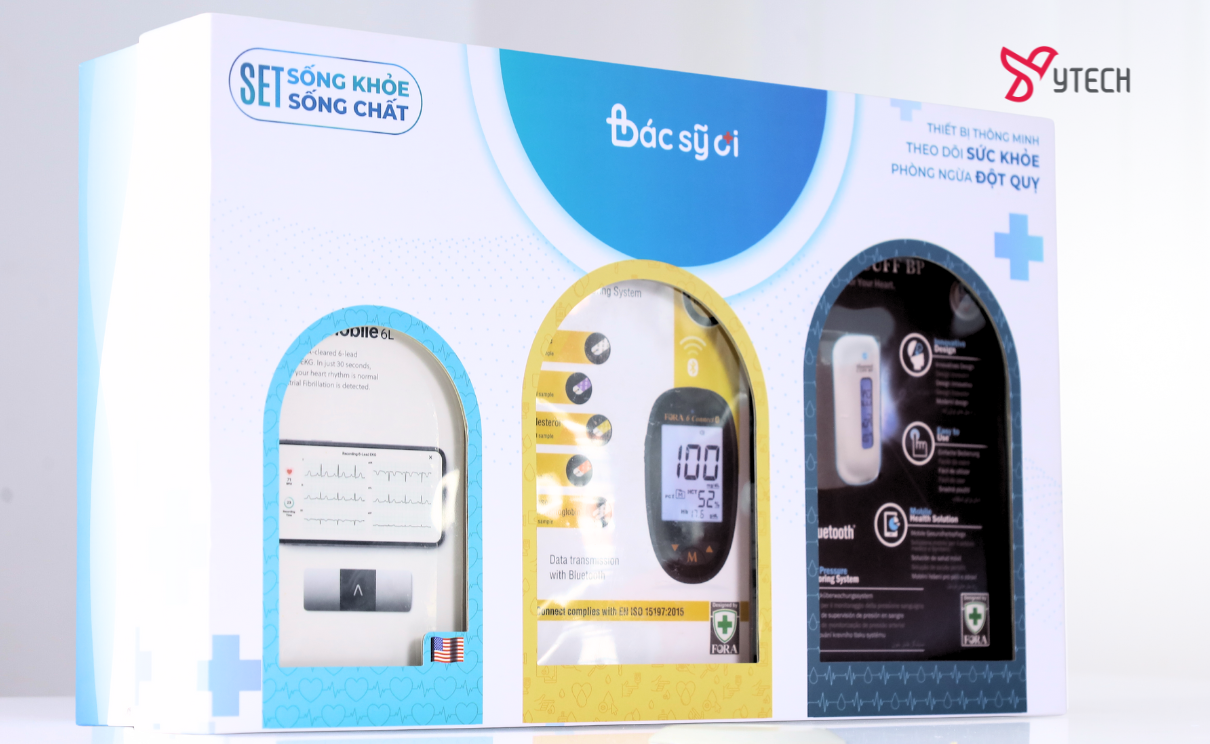 Set quà thiết bị sức khỏe “Sống Khỏe Sống Chất”