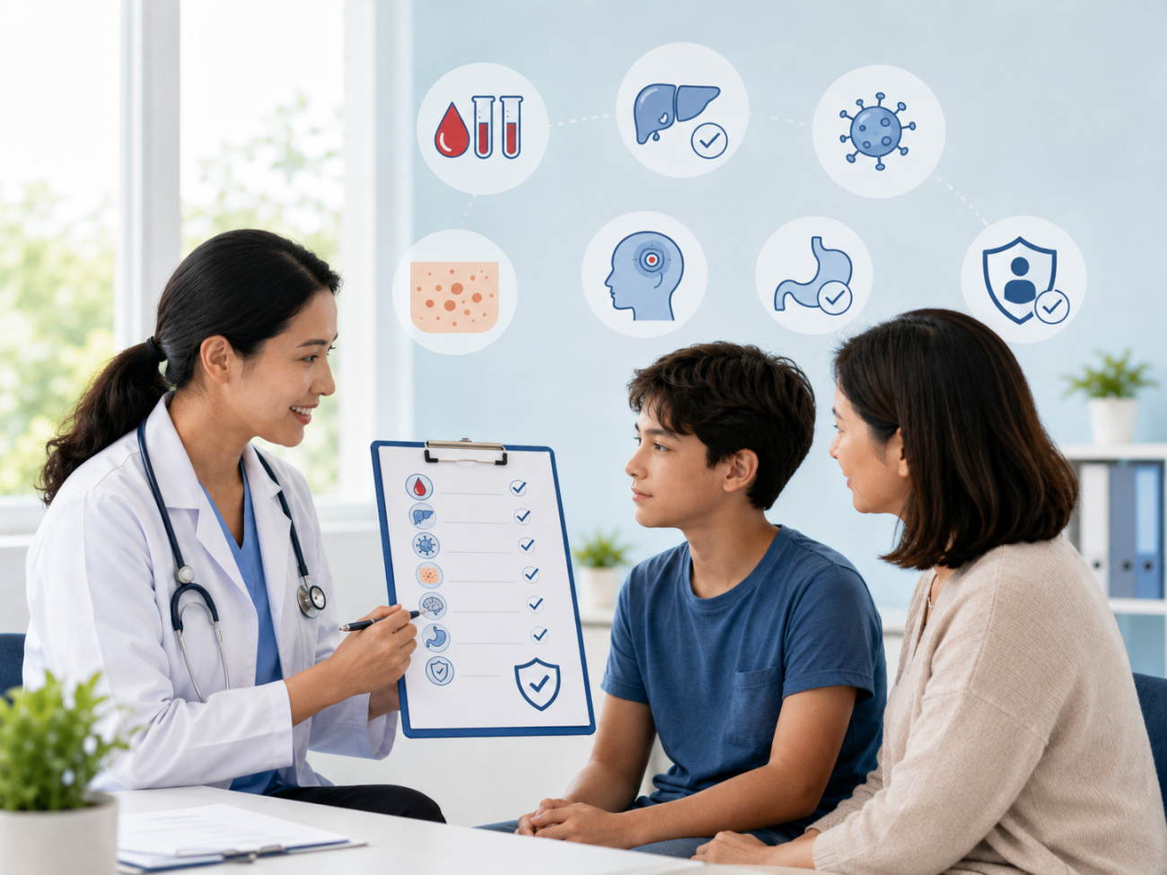 Các bước kiểm tra an toàn trước khi dùng thuốc miễn dịch